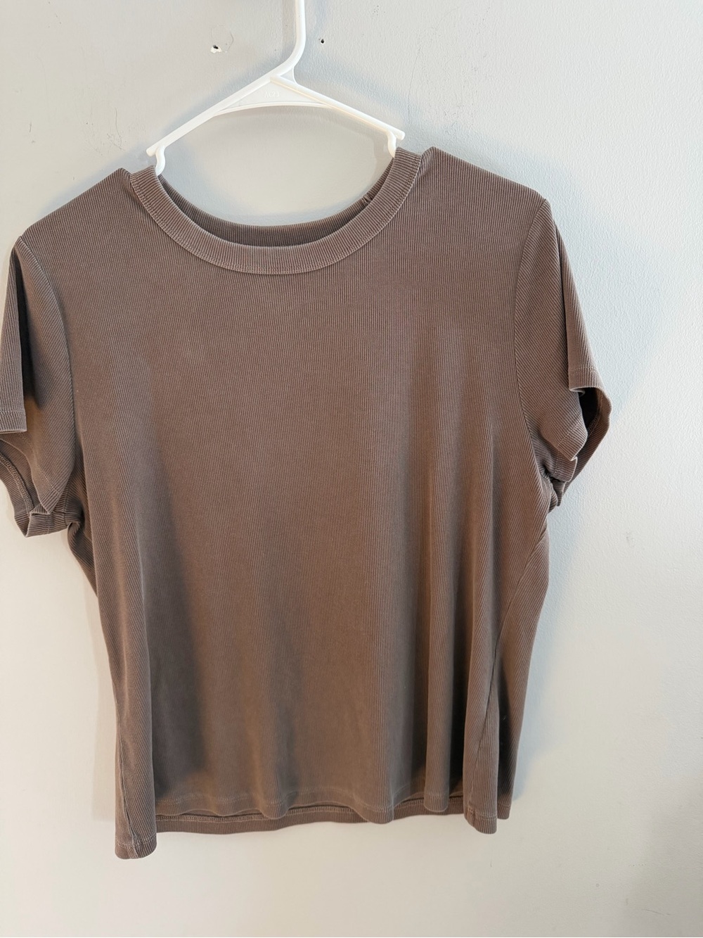 Old Navy Short Sleeve Crewneck Tee - Taupe Brown